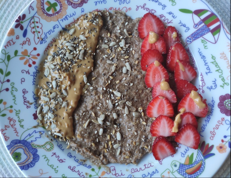 Papas de Aveia com canela